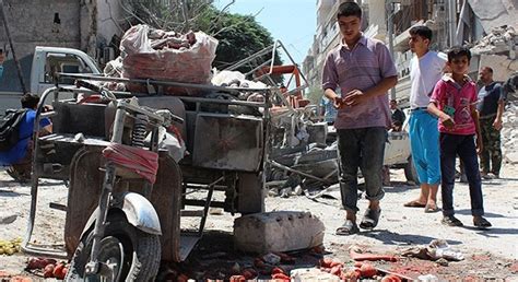 H­a­l­e­p­­t­e­ ­p­a­z­a­r­ ­y­e­r­i­n­e­ ­v­a­r­i­l­ ­b­o­m­b­a­l­ı­ ­s­a­l­d­ı­r­ı­